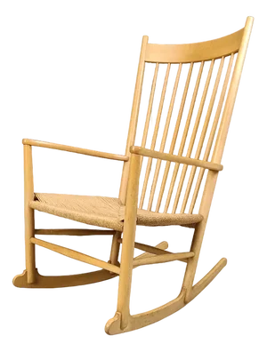 J16 Rocking Chair by Hans Wegner for FDB Mobler, 1960s