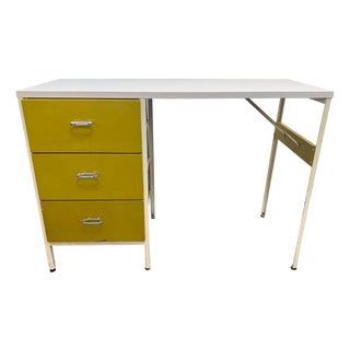 1950s George Nelson for Herman Miller Steel Frame Case Desk For Sale