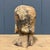 Wood Wooden Carved Head of a Man with a Beard, 1950s For Sale - Image 7 of 12