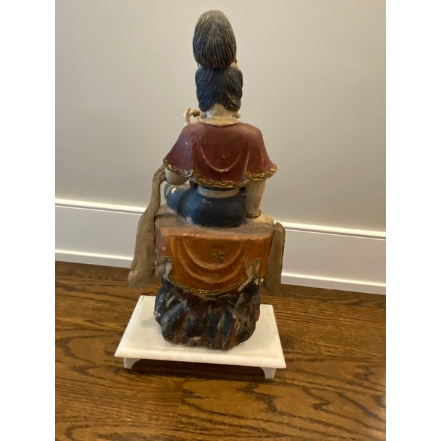 19th Century Chinese Quan Yin, Deity of Feng Shui Chairish