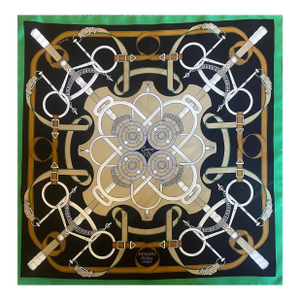 Hermès Gavroche Scarf “sellier” 2009