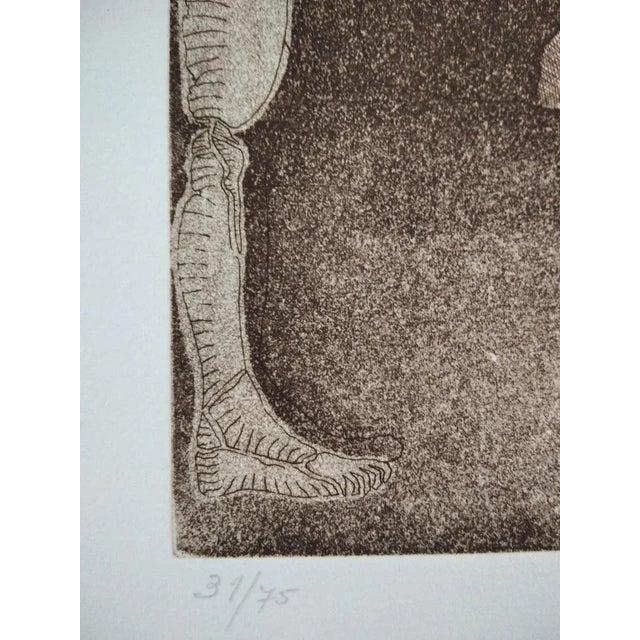 Jorge Castillo, Composition, 1977, Engraving For Sale - Image 9 of 10