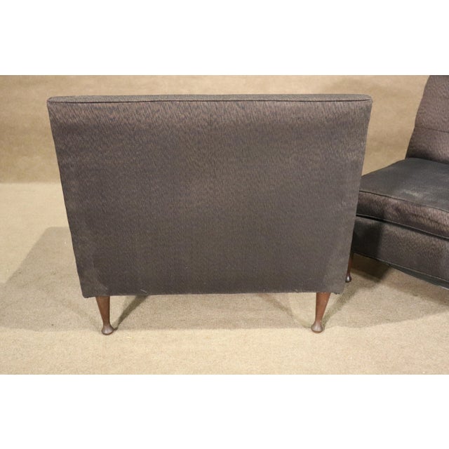 Mid 20th Century Mid-Century Slipper Chairs - 2 Pieces For Sale - Image 9 of 10