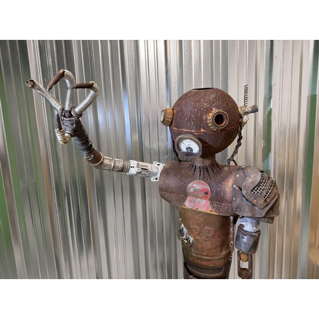 Vintage Robot Lamp, 1970 For Sale - Image 9 of 11