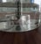 Metal Ralph Lauren Crystal Column Table Lamps and Shades- A Pair For Sale - Image 7 of 8
