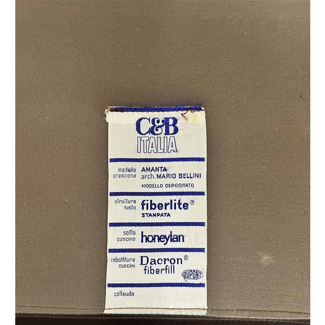 Mid 20th Century Mario Bellini Chairs - A Pair For Sale - Image 6 of 6