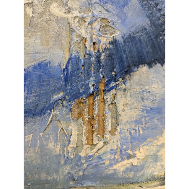 Fuller Warren Bridge, Abstract Expressionist, Mixed Media on Canvas, Marsha Glazière For Sale - Image 9 of 10