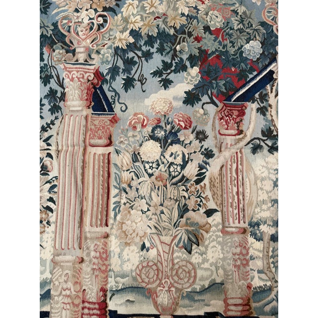 Vintage 2000 Classical Garden Tapestry For Sale - Image 4 of 9