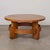 1950s French Solid Oak Coffee Table For Sale In Los Angeles - Image 6 of 15