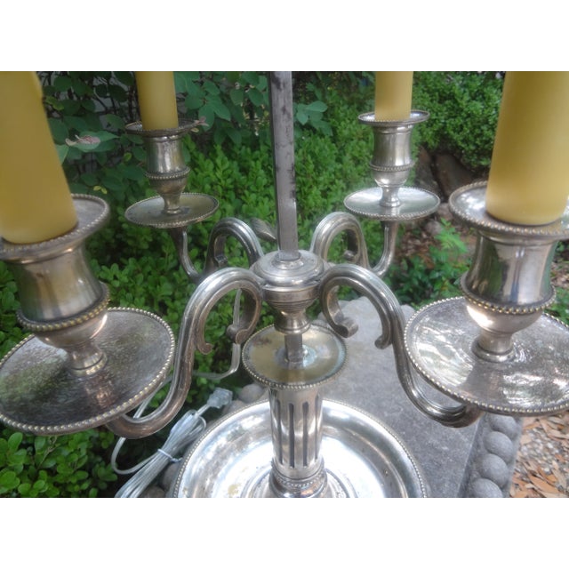 19th Century French Louis XVI Style Bouillotte Lamp For Sale - Image 12 of 12