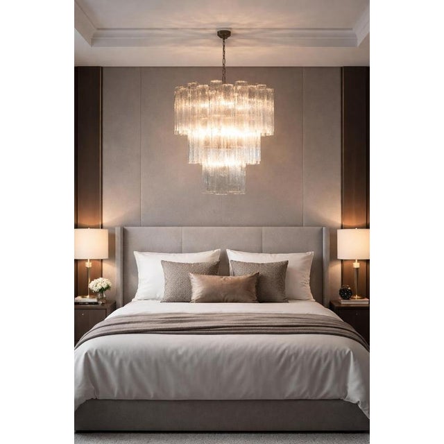 Tronchi Murano Chandeliers, 1990s, Set of 2 For Sale - Image 10 of 18