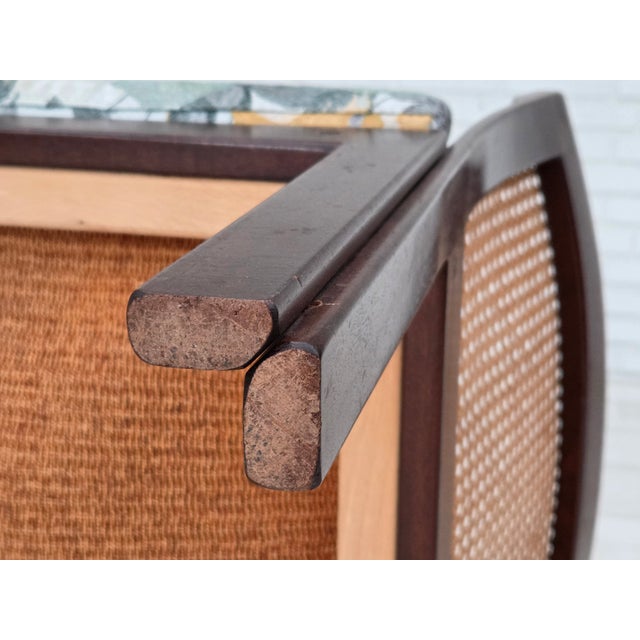 Danish Plexus Armchair in Teak and Mesh by Illum Wikkelsø for CFC Silkeborg, 1970s For Sale - Image 15 of 18