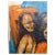 Blue Charles Alston 1957 Large Oil on Masonite Figurative Painting For Sale - Image 8 of 10