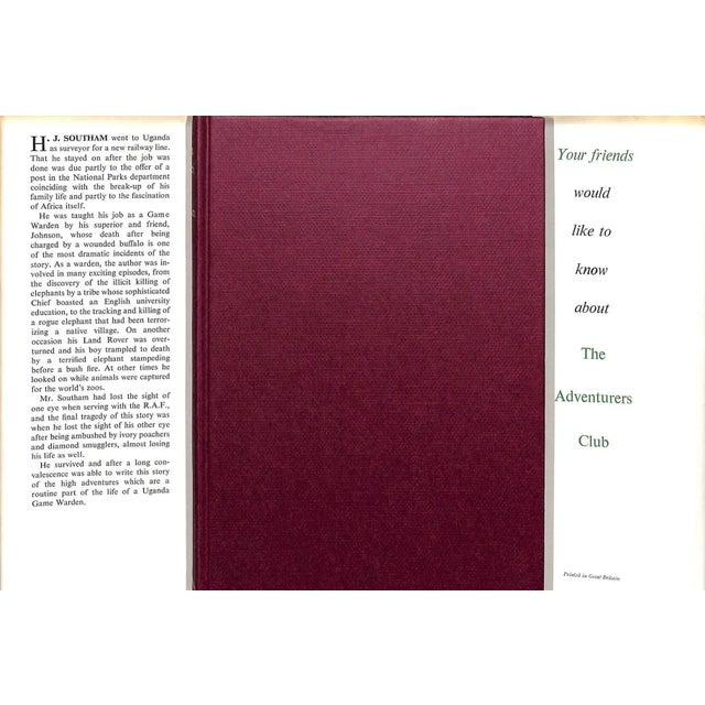 SOUTHAM, H.J. [173] pp. The Adventurers Club 1961 8 1/2" x 5 7/8" Jacket design by Biro "Blind Safari" is the 1961...