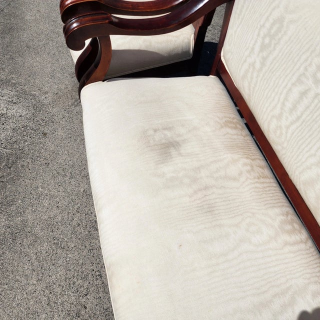 Dm Antique Asian Rosewood Carved Foo Dogs Settee For Sale - Image 10 of 10