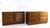 Vintage Cabinets with Jalousie / Venetian Blind Doors in Walnut Wood, 1970s, Set of 2 For Sale - Image 4 of 9