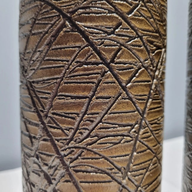 1960s Mid Century Modern Aage Rasmus Selsbo, Table Lamps, Ceramic - a Pair For Sale - Image 6 of 7