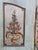Blue Folk Art Painted Wardrobe in Fir, 1808 For Sale - Image 8 of 18