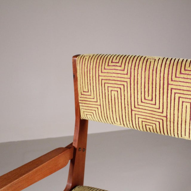 Vintage Chair in Velvet For Sale - Image 6 of 15