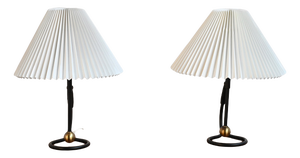 Kip-Lamp Lamps by Kaare Klint for Le Klint, 1940s, Set of 2