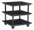 Barbara Barry Contemporary American Three Tiered Mahogany End Table For Sale
