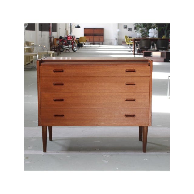 Chest of Drawers with Secretaire, Denmark, 1960s For Sale - Image 13 of 14