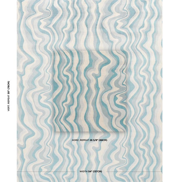 Inspired by trippy 1970s graphics, Swirl Velvet is a groovy undulating stripe with a silky texture and subtle sheen....