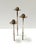 Vintage Silver-Plated Brass and Acrylic Glass Candleholder by Mesa, Italy, 1970s For Sale - Image 12 of 12