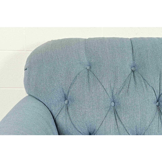 Smith Brothers Traditional Roll Arm Tufted Sofa For Sale In South Bend - Image 6 of 13