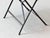 Vintage Folding Table in Metal with Cast Iron Frames, 1950s For Sale - Image 15 of 16