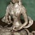 Metal Tibetan Silvered Metal Buddhist Deity Figure Statue on Lotus Base For Sale - Image 7 of 18