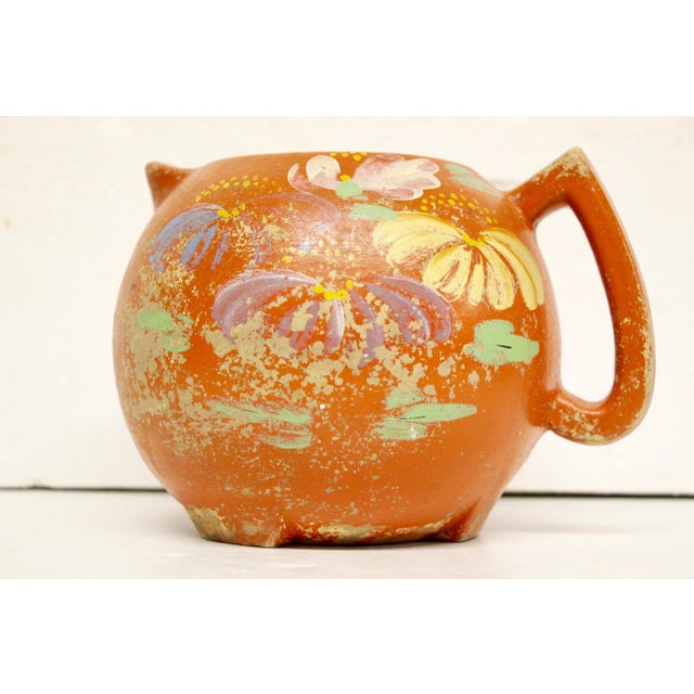 Ransburg Pottery Stoneware Pitcher, Circa 1930s Chairish