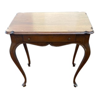 1970s Italian Queen Ann Writing Desk For Sale