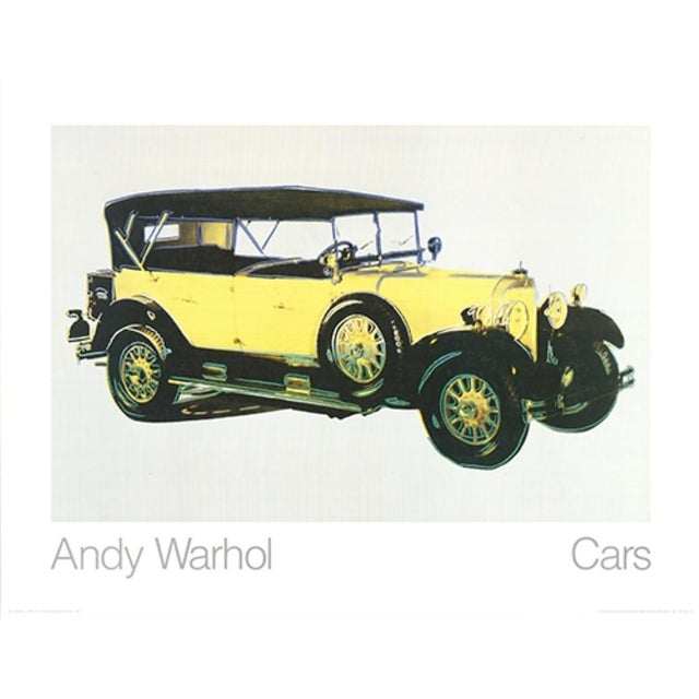This refined art print by Andy Warhol showcases the classic Mercedes-Benz Type 400 Touring Car, based on Warhol’s 1986...