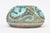 Guido Gambone Mid Century Modern Saca Italian Ceramic Bowl With Sgraffito Turquoise Applied Design, 1950's For Sale - Image 4 of 10