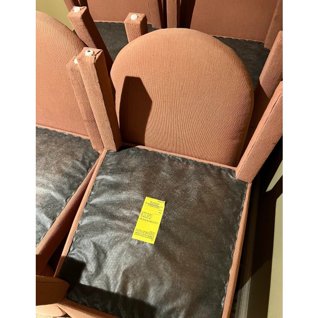 Post Modern Parsons Dining Chairs - 6 Side - 2 Arm - Set of 8 For Sale - Image 9 of 12