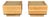 Pair of 1960s Scandinavian Modern Oak End Tables With Rattan Tops For Sale