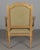 Louis XVI Style French Gilded Fauteuil or Armchair For Sale In Orlando - Image 6 of 7