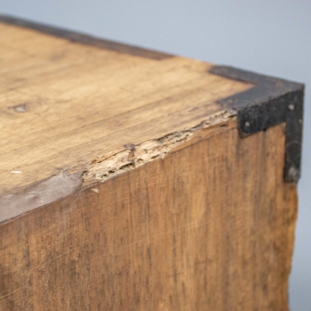 Antique Japanese Kiri 2 Piece Tansu For Sale - Image 13 of 14