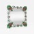 2010s Fratelli Barbini - Green Venetian Mirror For Sale - Image 5 of 7
