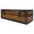 Antique Early 20th Century English Iron-Bound Oak Storage Chest For Sale - Image 12 of 12