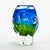 1960s Czech Art Glass Blue-Green Vase by Chribska Glassworks For Sale In Boston - Image 6 of 9