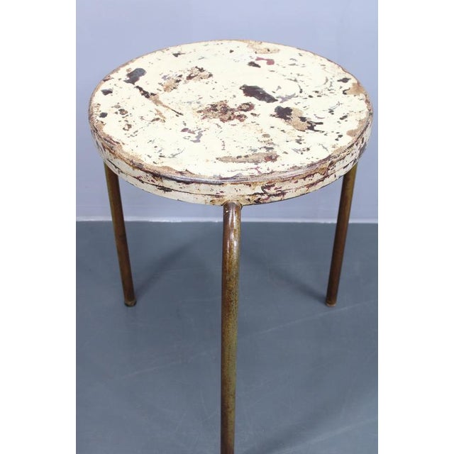 Industrial Round Table, Italy, 1950s For Sale - Image 4 of 11