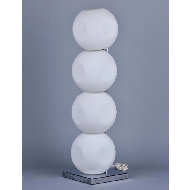 Mid-Century Modern Mid Century Italian Four Sphere Table Lamp For Sale - Image 3 of 10
