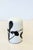 Abstract Vintage Cased Art Glass Paperweight, Black on White, C. 1970s-80s For Sale - Image 3 of 5