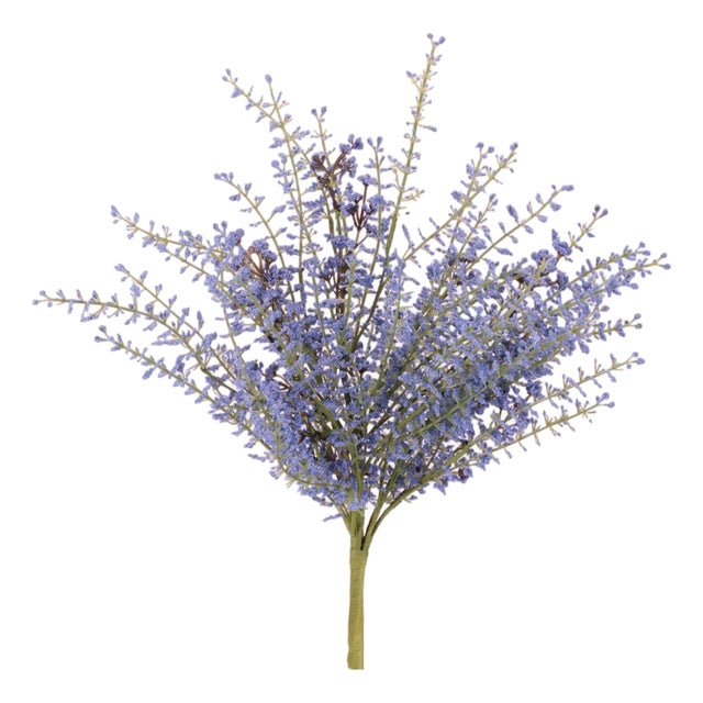 Lavender Floral Bush (Set of 2) For Sale
