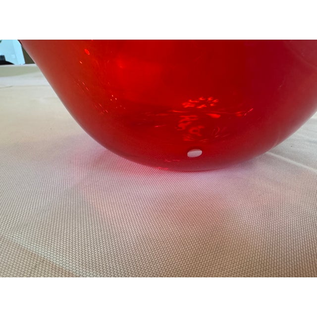 Contemporary 1998 Rollin Karg Signed Dichroic Studio Art Glass Vase - 14" For Sale - Image 3 of 6