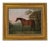 "Juno" After George Stubbs Contemporary Reproduction Print on Canvas, Small Gold Frame, 8 x 10 For Sale