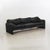 Black 1990s Vico Magistretti Maralunga Sofa Cassina Black Italy For Sale - Image 8 of 8
