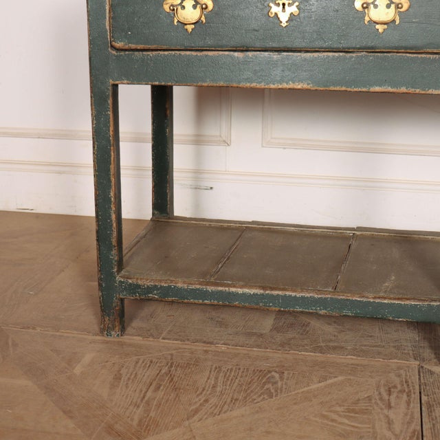 English Painted Pot Board Dresser For Sale - Image 3 of 15